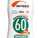 PROTETOR SOLAR PROFISSIONAL FATOR 60 COM REPELENTE UVA E UVB NUTRIEX 120 ML