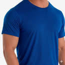 CAMISETA PV MALHA FRIA AZUL ROYAL | ANTI-PILLING | NÃO AMASSA | UNIFORMES