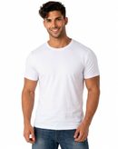 CAMISETA PV MALHA FRIA BRANCA | ANTI-PILLING | NÃO AMASSA | UNIFORMES