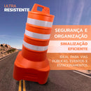 CONE BARRIL BASE QUADRADA 110CM