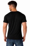 CAMISETA PV MALHA FRIA PRETA | ANTI-PILLING | NÃO AMASSA | UNIFORMES