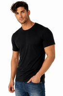 CAMISETA PV MALHA FRIA PRETA | ANTI-PILLING | NÃO AMASSA | UNIFORMES