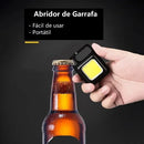 MINI LANTERNA LED CHAVEIRO MULTIFUNCIONAL RECARREGÁVEL USB | COB | QUEBRA-VIDRO | ABRIDOR DE GARRAFAS