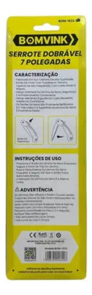 SERROTE DOBRAVEL 7 POLEGADAS