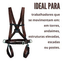 CINTO PARAQUEDISTA 3 ARGOLAS AP 3040 + TALABARTE Y CORRUG COM ABS AP 1050