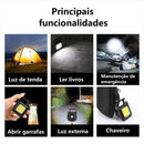 MINI LANTERNA LED CHAVEIRO MULTIFUNCIONAL RECARREGÁVEL USB | COB | QUEBRA-VIDRO | ABRIDOR DE GARRAFAS